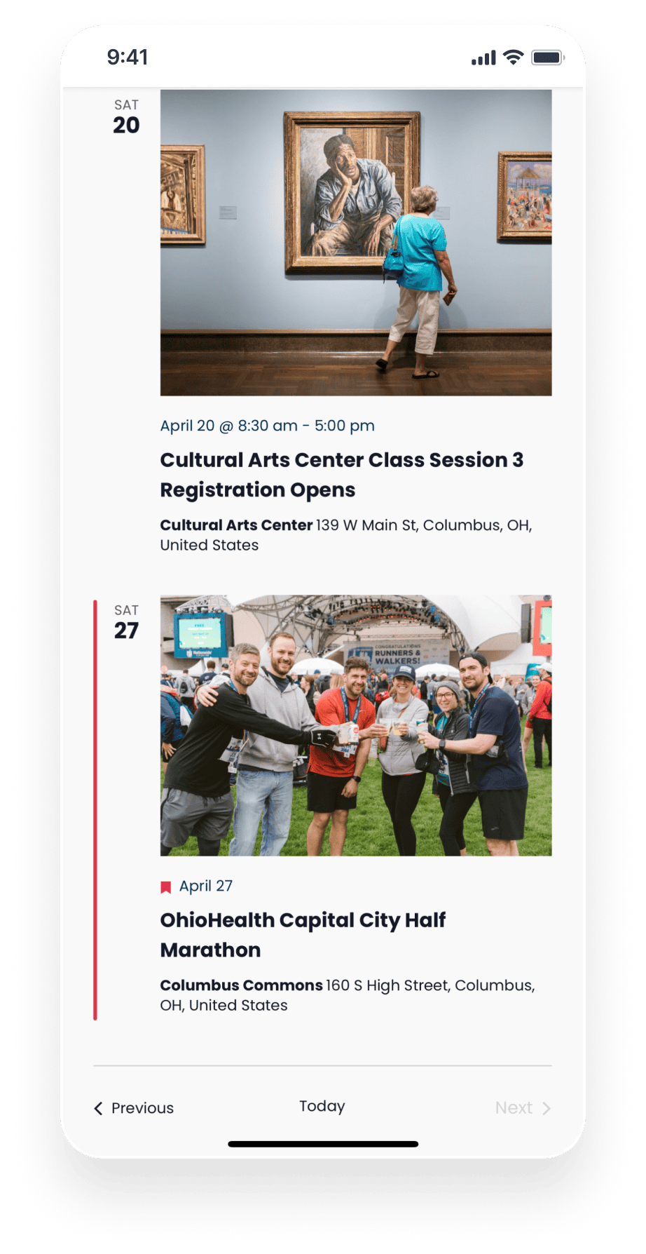 Mobile view