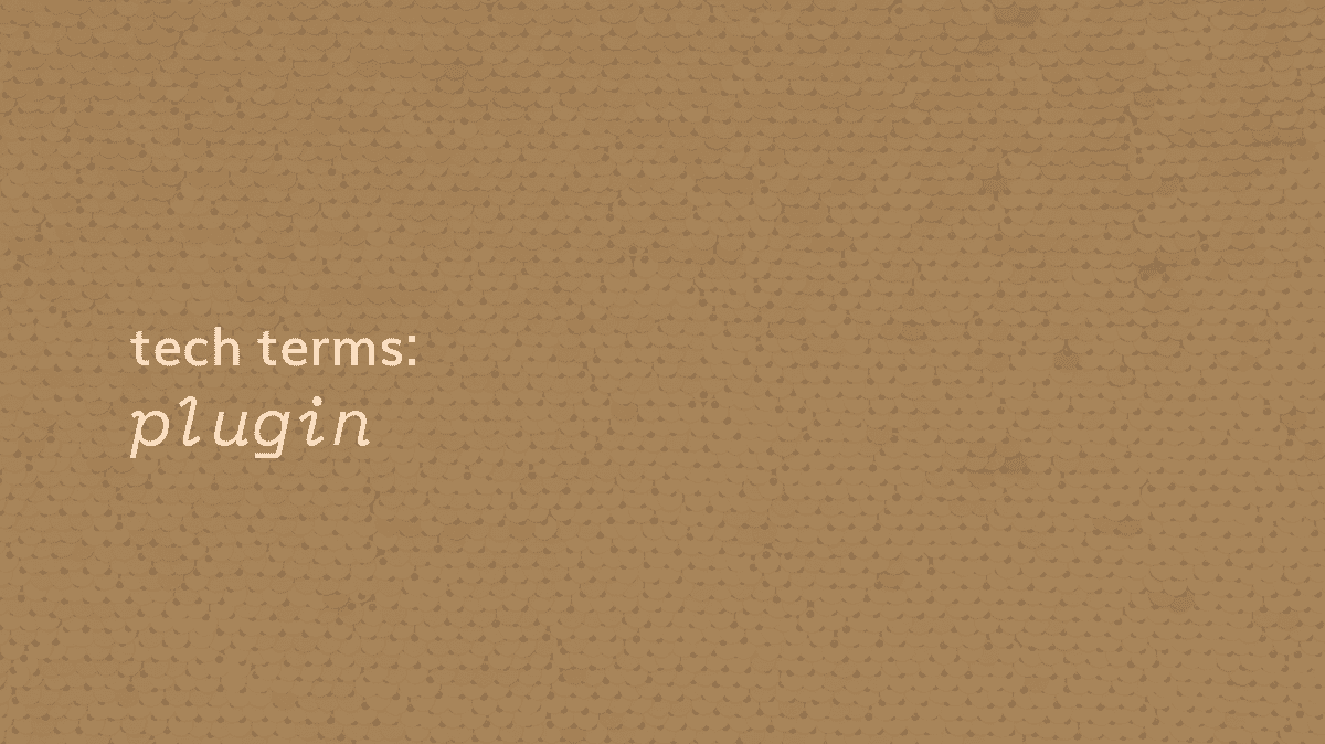tech terms: plugin for WordPress Plugins Blog